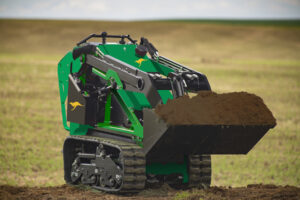 Red Roo Mini Loader in Field